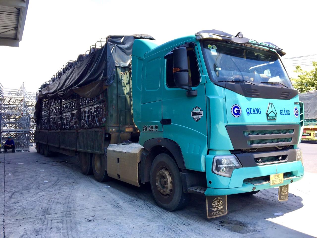 Dịch vụ vận tải hàng hóa tại Gia Lai đi các tỉnh lân cận